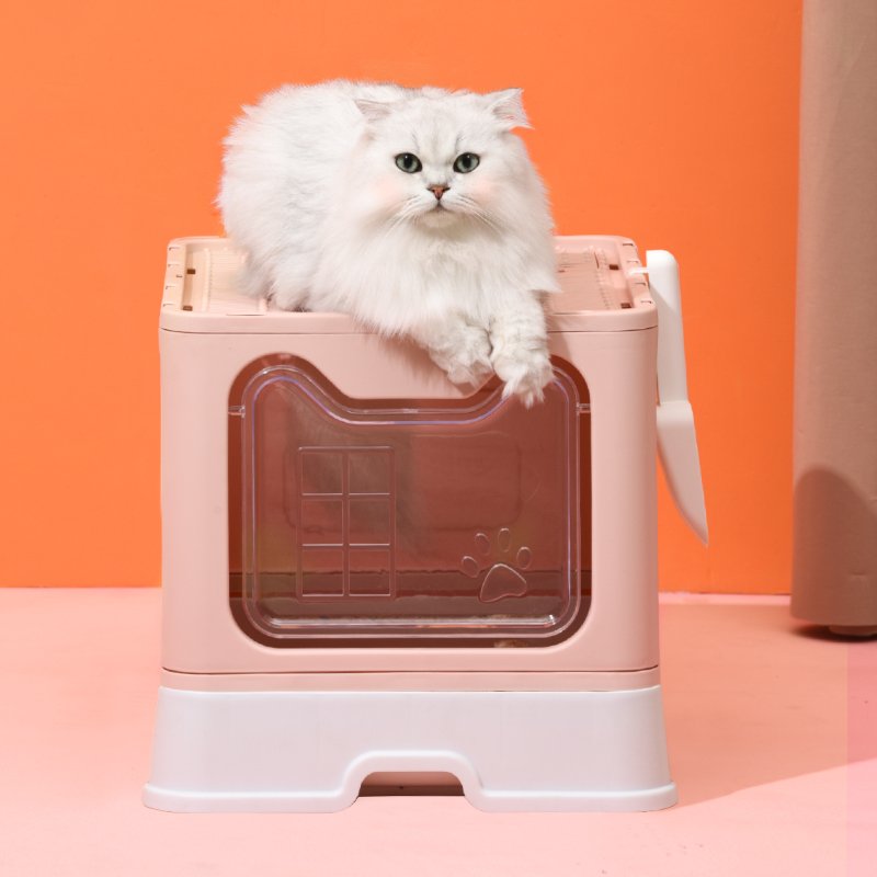 Cat-Litter-Box-Large-Litter-Pan-for-Cats-Foldable-Litter-Boxes-Comes-with-Cat-Litter-Scoop.jpg